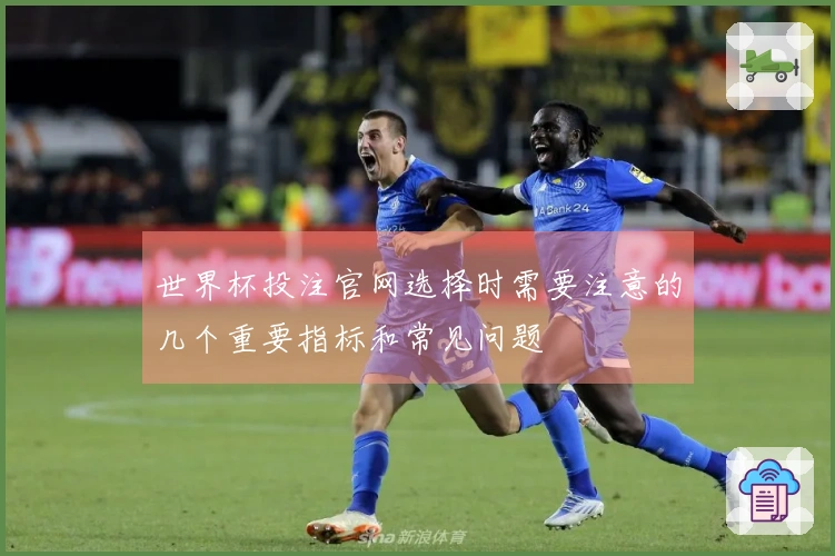 世界杯投注官网选择时需要注意的几个重要指标和常见问题