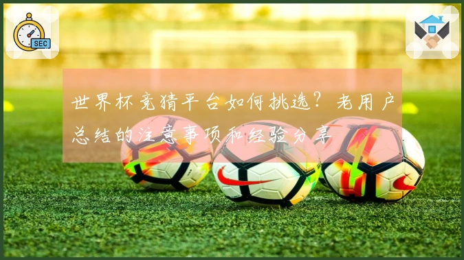 世界杯竞猜平台如何挑选？老用户总结的注意事项和经验分享